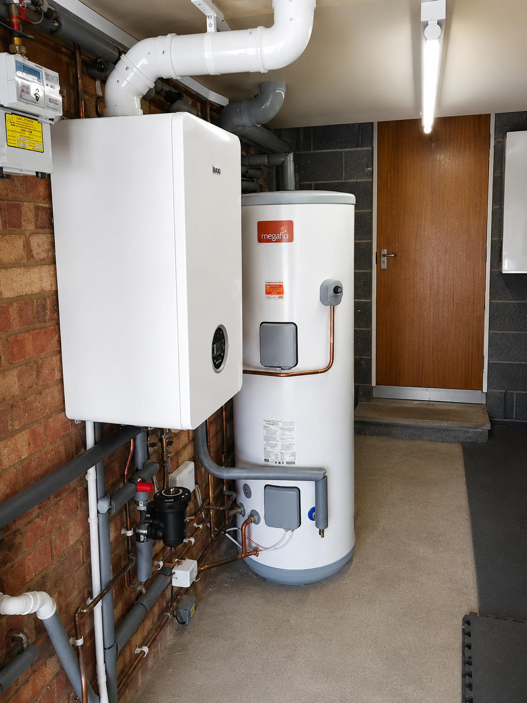 boiler and cylinder